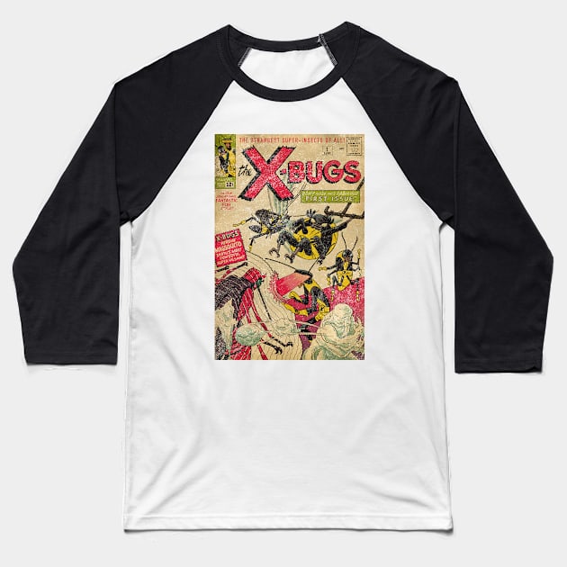 The x-bugs #1 Baseball T-Shirt by ThirteenthFloor